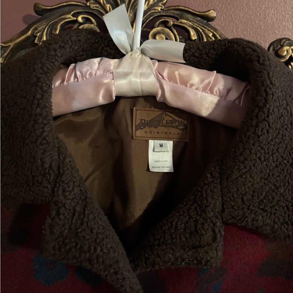 Pendleton Red And Brown Wool Jacket - image 2